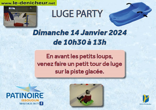 a14 - DIM 14 janvier - ISSOUDUN - Luge Party . 0015795