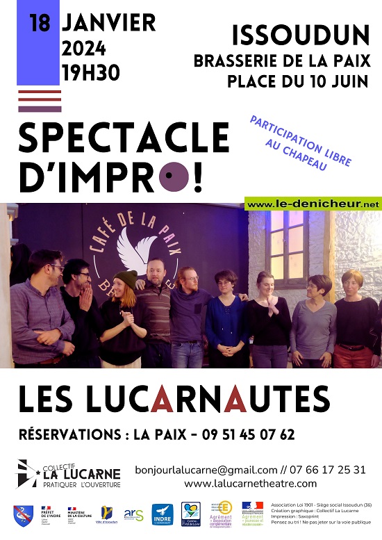 a18 - JEU 18 janvier - ISSOUDUN - Spectacle d'impro _ 0015798