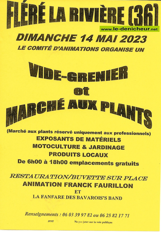 q14 - DIM 14 mai - FLERE LA RIVIERE - Vide greniers du comité d'animations 001_175