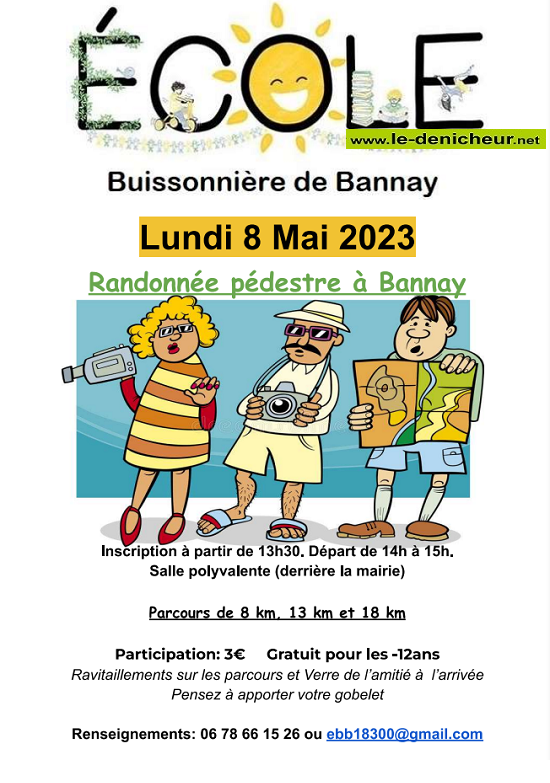q08 - LUN 08 mai - BANNAY - Randonnée pédestre de l'école buissonnière _ 001_186