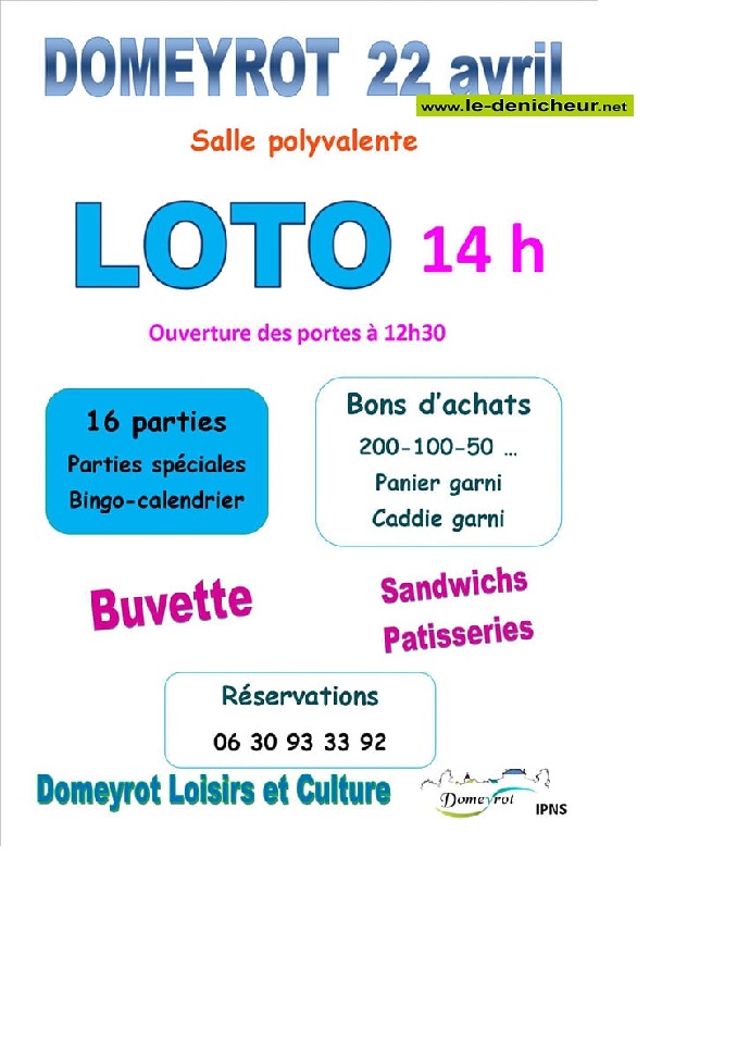 p22 - SAM 22 avril - DOMEYROT - Loto de Domeyrot Loisirs et Culture 001_2350