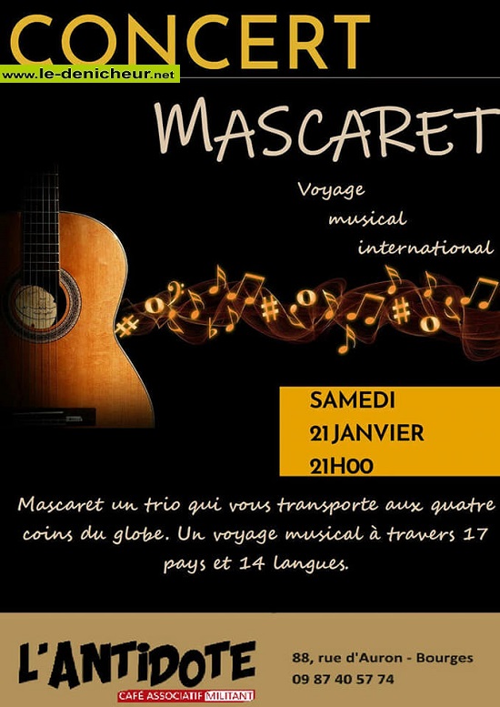 m21 - SAM 21 janvier - BOURGES - Mascaret  [Concert] 001_296