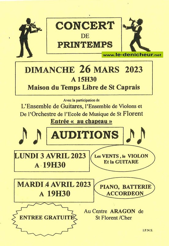 o26 - DIM 26 mars - ST-CAPRAIS - Concert de printemps  001_317