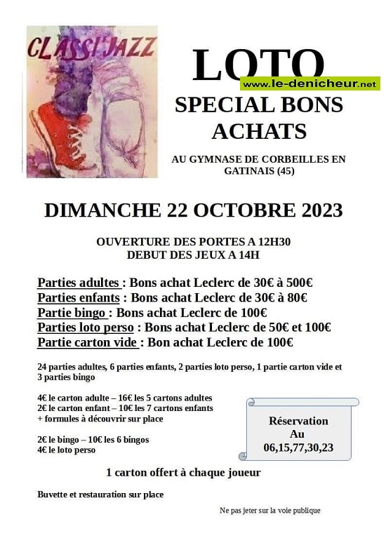v22 - DIM 22 octobre - CORBEILLES EN GATINAIS - Loto de Classi'Jazz 001_4169