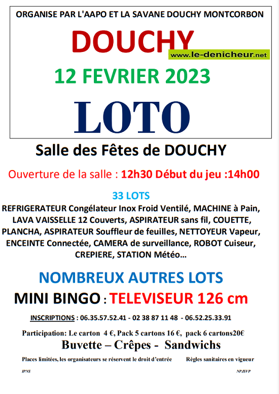 n12 - DIM 12 février - DOUCHY - Loto de l'AAPO et La Savanne Douchy * 001_4526