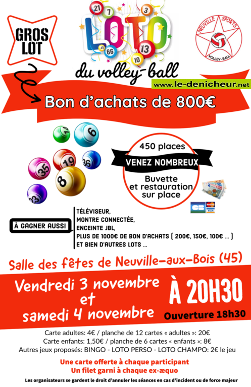 w03 - VEN 03 novembre - NEUVILLE AUX BOIS - Loto du Volley-Ball  001_4540