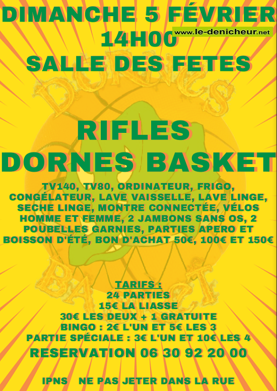 n05 - DIM 05 février - DORNES - Rifles du Basket */ 001_5819