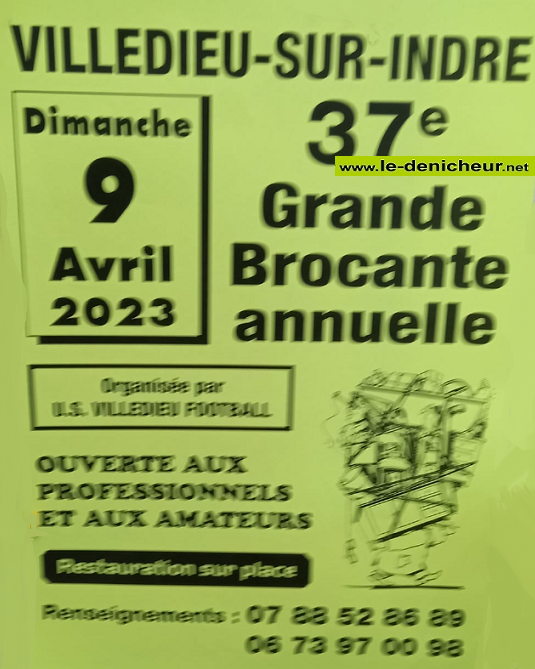 p09 - DIM 09 avril - VILLEDIEU /Indre - Brocante du foot  001_br17