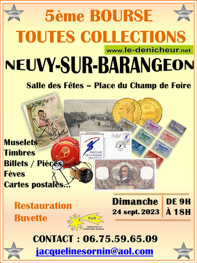 u24 - DIM 24 septembre - NEUVY /Barangeon - 5ème Bourse toutes collections 001_br31