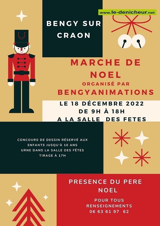 l18 - DIM 18 décembre - BENGY /Craon - Marché de Noël de Bengy Animations > 001_mn10