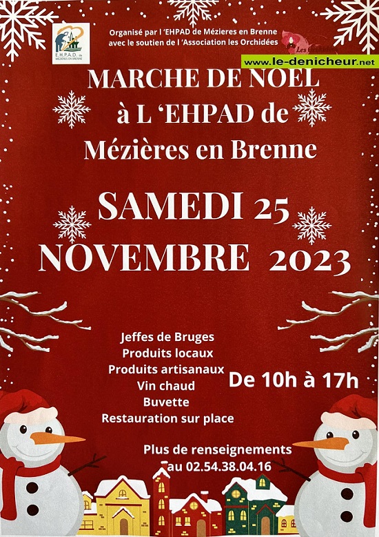 SAM 25 novembre - MEZIERES EN Brenne - Marché de Noël dans l'indre 001_mn34