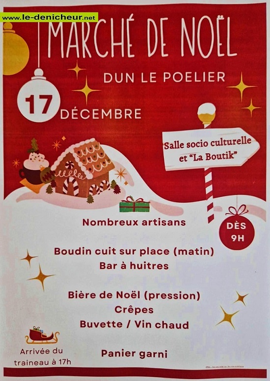 x17 - DIM 17 décembre - DUN LE POËLIER - Marché de Noël  001_mn39