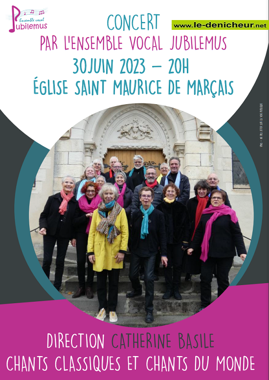 r30 - VEN 30 juin - MARCAIS - Ensemble Vocal Jubilemus [Concert] 002526