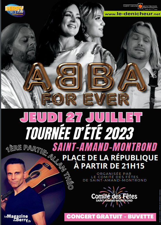 s27 - JEU 27 juillet - ST-AMAND-MONTROND - ABBA  [Tournée d'été] 002546