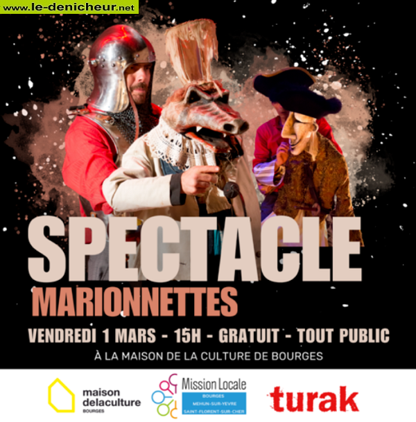 c01 - VEN 01 mars - BOURGES - Spectacle de marionnettes . 002589