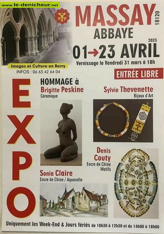 p23 - Jusqu'au 23 avril - MASSAY - Exposition à l'Abbaye 002_71