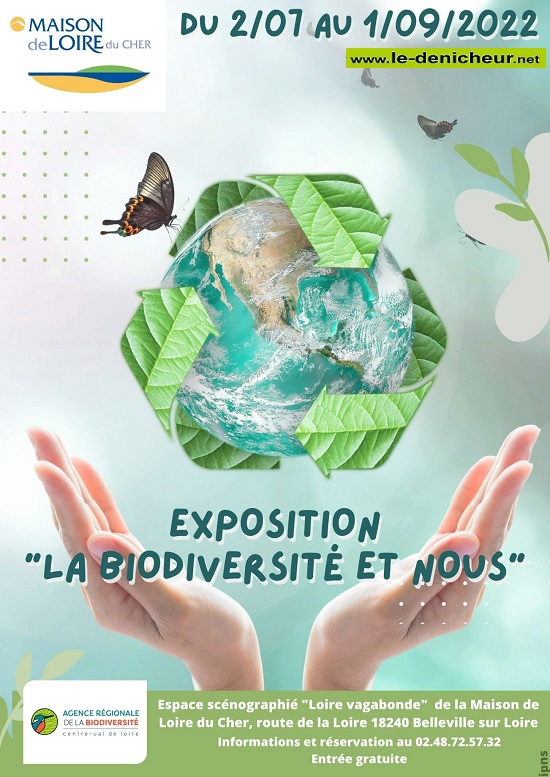 i01 - Jusqu'au 1er septembre - BELLEVILLE /Loire - Expo "La biodiversité et nous" * 005115
