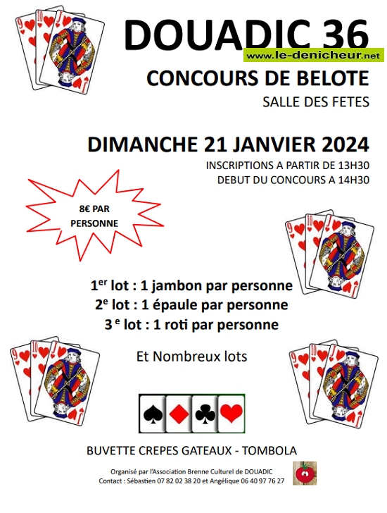 a21 - DIM 21 janvier - DOUADIC - Concours de belote _ 01-21_23