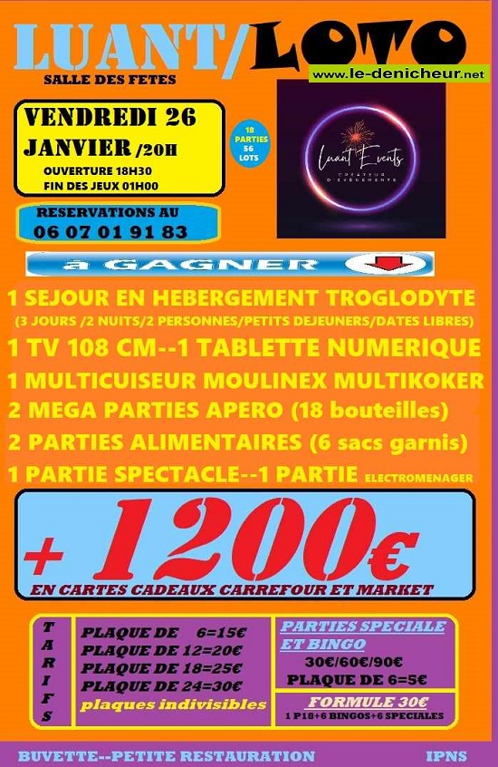 a26 - VEN 26 janvier - LUANT - Loto de Luant Events 01-26_62