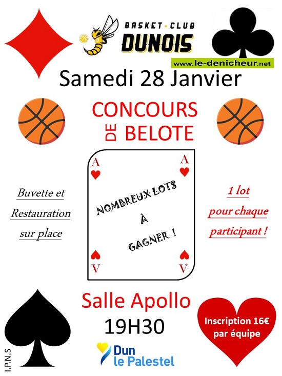 m28 - SAM 28 janvier - DUN LE PALESTEL - Concours de belote  01-28_32
