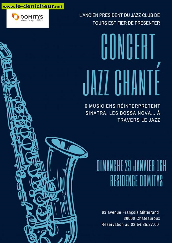 m29 - DIM 29 janvier - CHATEAUROUX - Concert Jazz Chanté  01-29_20