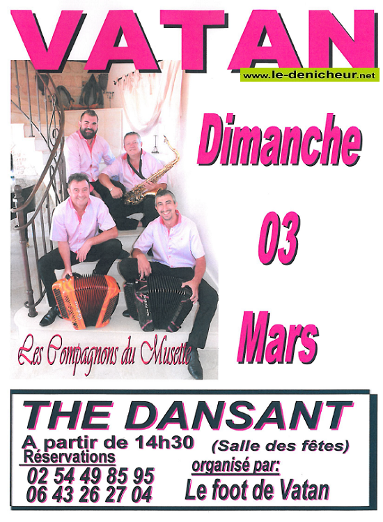 c03 - DIM 03 mars - VATAN - Thé dansant avec Les Compagnons du Musette 01_03-10