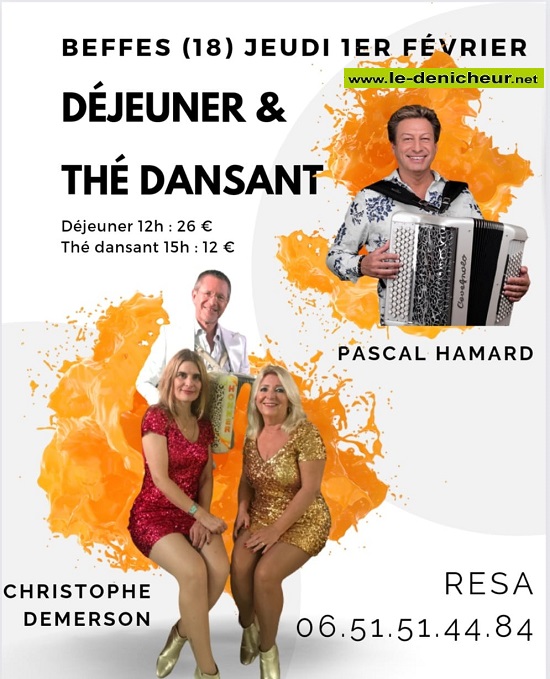 b01 - JEU 01 février - BEFFES - Déjeuner dansant avec C. Demerson et P. Hamard . 02-01_43