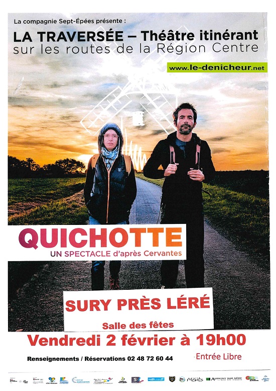 b02 - VEN 02 février - SURY PRES LERE - Quichotte [spectacle] 02-0211