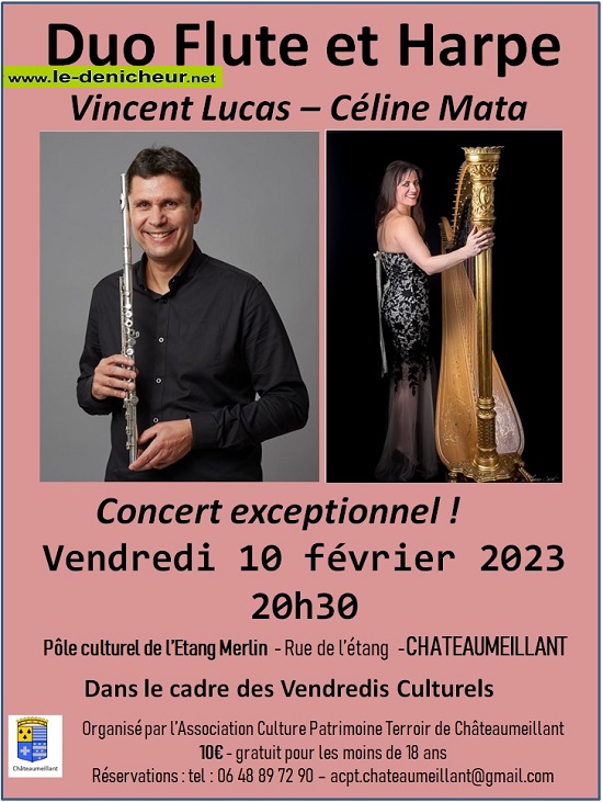 n10 - VEN 10 février - CHATEAUMEILLANT - Duo Flute et Harpe [concert] 02-10_36