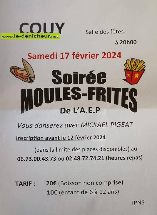 b17 - SAM 17 février - COUY - Soirée moules-frites avec Mickaël Pigeat. 02-12_33