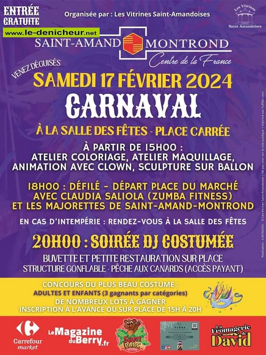 b17 - SAM 17 février - ST-AMAND-MONTROND - Carnaval . 02-17_44