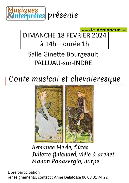 b18 - DIM 18 février - PALLUAU /Indre - Conte musical et chevaleresque . 02-18_52
