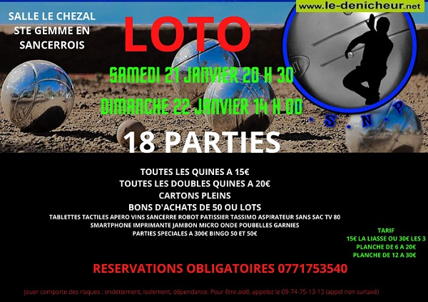 m21 - SAM 21 janvier - STE-GEMME en Sancerrois - Loto de la pétanque d'Entrains /Nohain 02-22_36