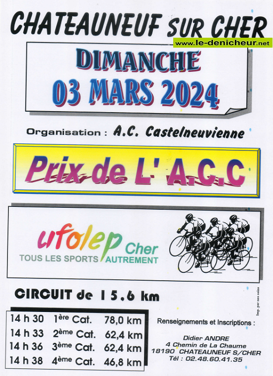 c03 - DIM 03 mars - CHATEAUNEUF /Cher - Course cycliste ° 03-03_42