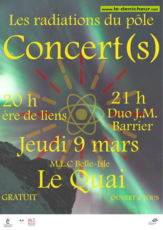 o09 - JEU 09 mars - CHATEAUROUX - Ere de liens + Duo J.M Barrier [Concert] 03-0915