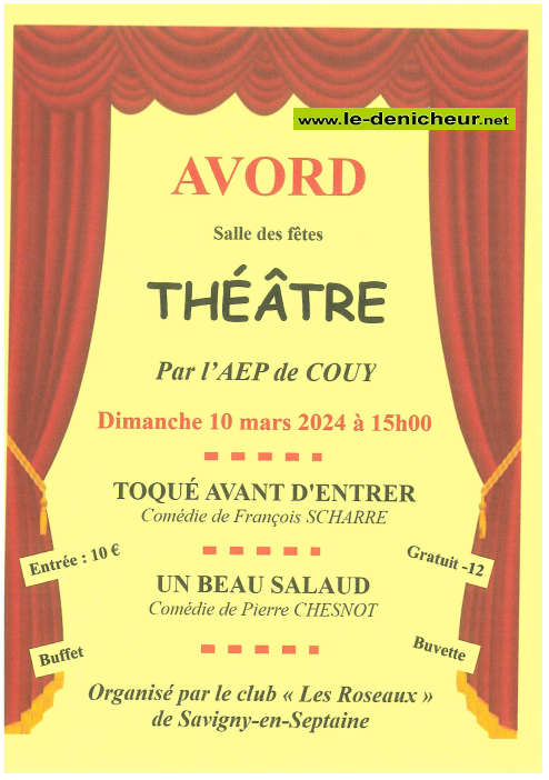 c10 - DIM 10 mars - AVORD - Après-midi Théâtre . 03-10_17