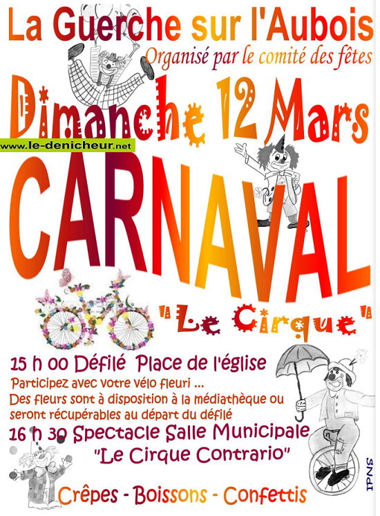 o12 - DIM 12 mars - LA GUERCHE /l'Aubois - Carnaval 03-12_28