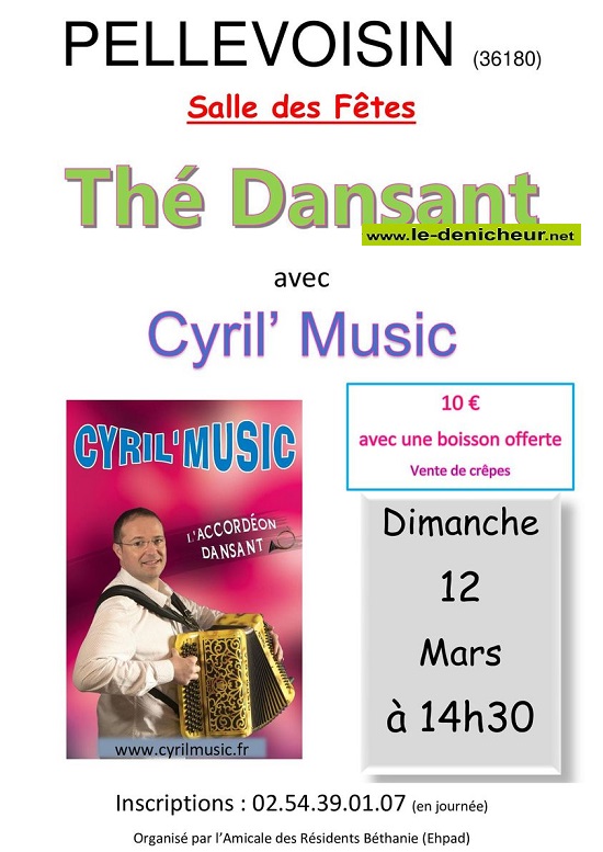 o12 - DIM 12 mars - PELLEVOISIN - Thé dansant avec Cyril Music  03-12_49