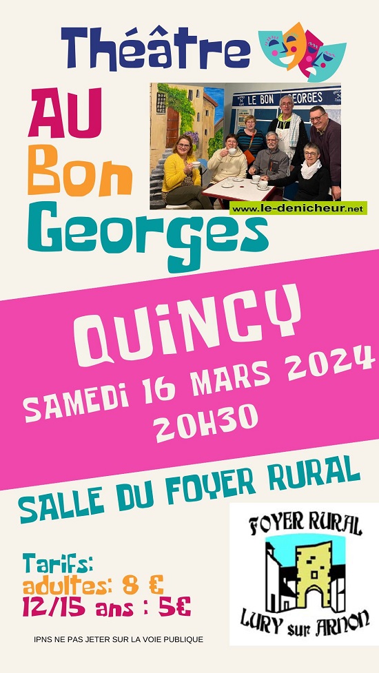 c16 - SAM 16 mars - QUINCY - Au Bon Georges [Théâtre] ° 03-16_15