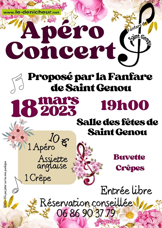 o18 - SAM 18 mars - ST-GENOU - Apéro concert  03-18_23