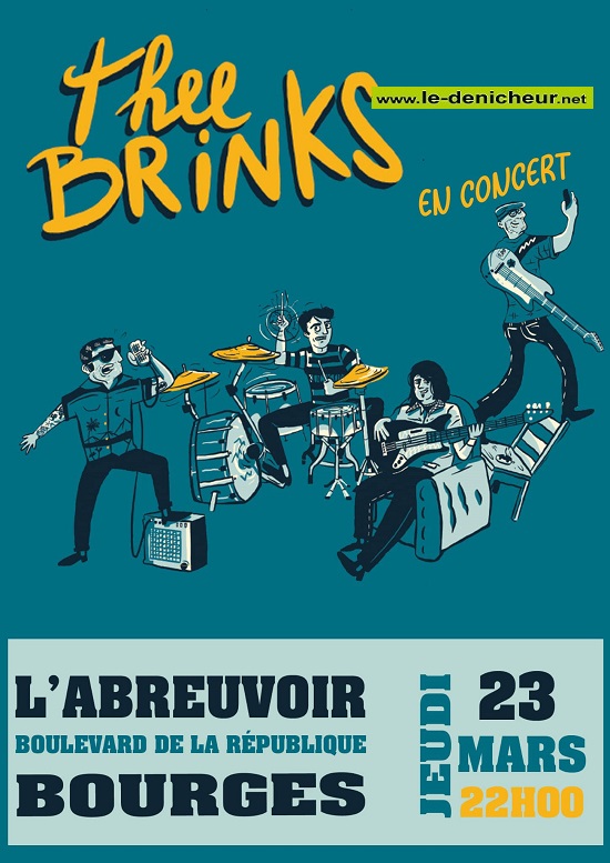 o23 - JEU 23 mars - BOURGES - Thee Brinks en concert  03-23_28