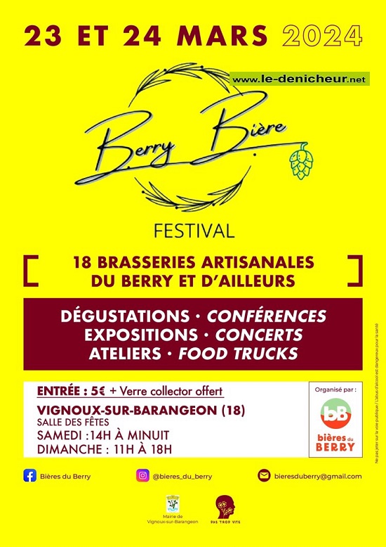 c23 - Les 23 et 24 mars - VIGNOUX /Barangeon - Berry Bière Festival 03-23_48