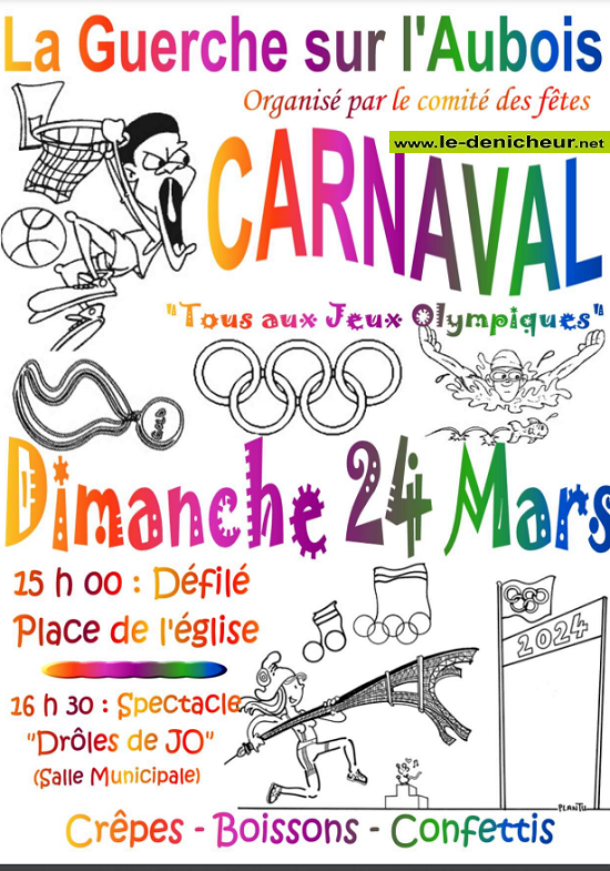 c24 - DIM 24 mars - LA GUERCHE /l'Aubois - Carnaval * 03-24_16