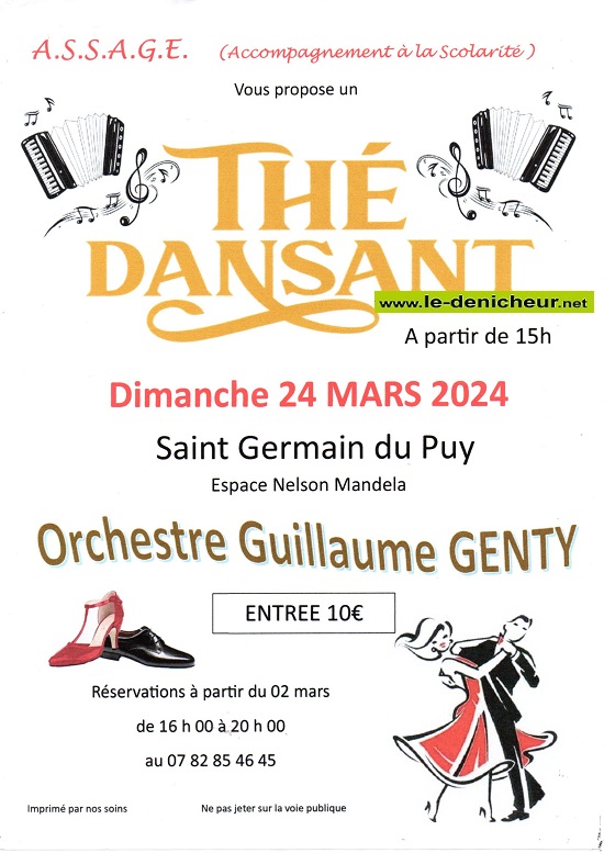 c24 - DIM 24 mars - ST-GERMAIN DU PUY - Thé dansant avec Guillaume Genty ° 03-24_40