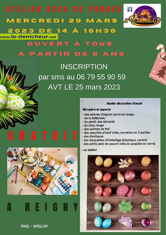 o29 - MER 29 mars - REIGNY - Atelier déco de Pâques  03-29_19