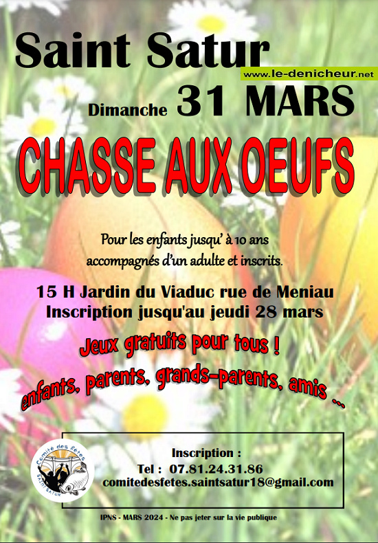 c31 - DIM 31 mars - ST-SATUR - Chasse aux oeufs ° 03-31_23