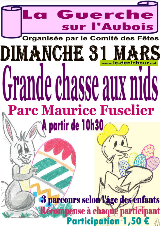 c31 - DIM 31 mars - LA GUERCHE /l'Aubois - Chasse aux Nids 03-31_34