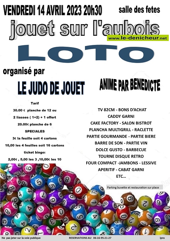 p14 - VEN 14 avril - JOUET /l'Aibois - Loto du judo */ 04-14_27