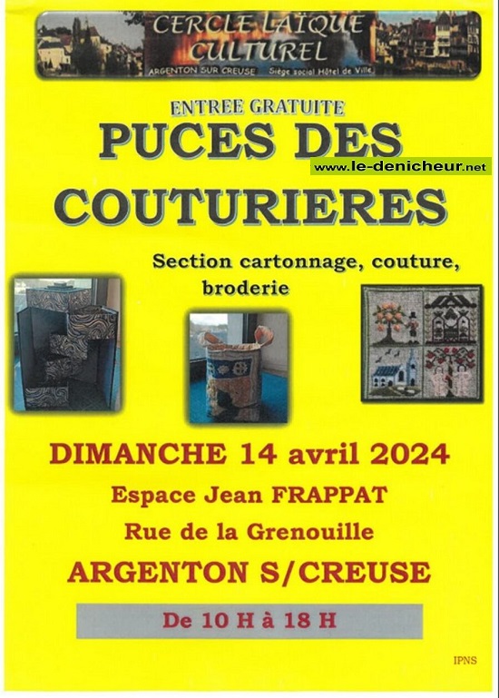 d14 - DIM 14 avril - ARGENTON /Creuse - Puces des couturières. 04-14_44