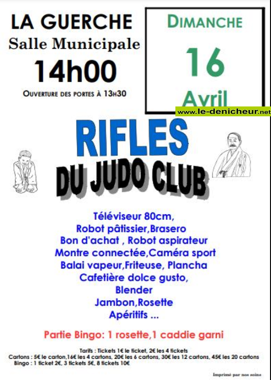 p16 - DIM 16 avril - LA GUERCHE /l'Aubois - Rifles du Judo Club */ 04-16_24